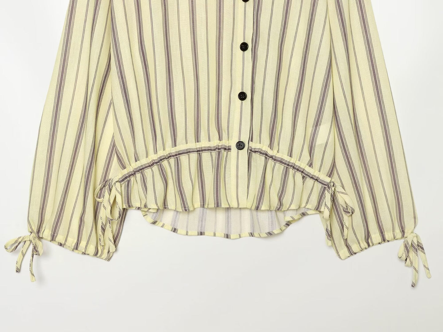 suit Women's 2 pieces casual striped linen blend Coat+Pants