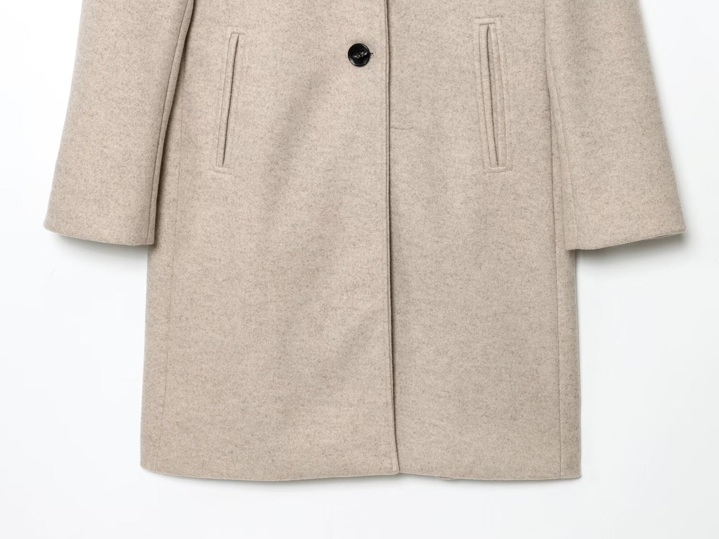 Women's loose soft textured jacket coat