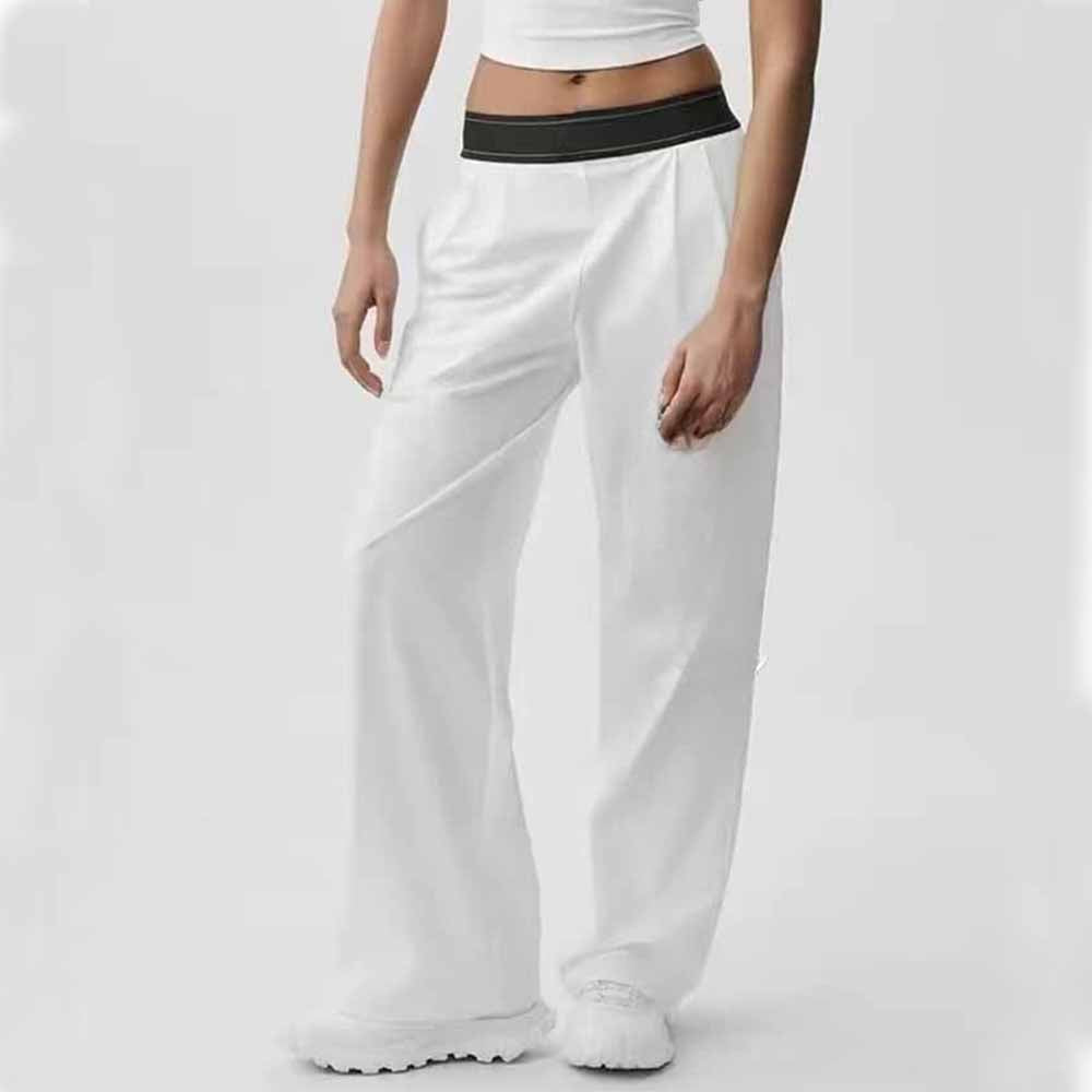 Ladies' New Yoga High Waist Ladies' Yoga Casual Straight Pants
