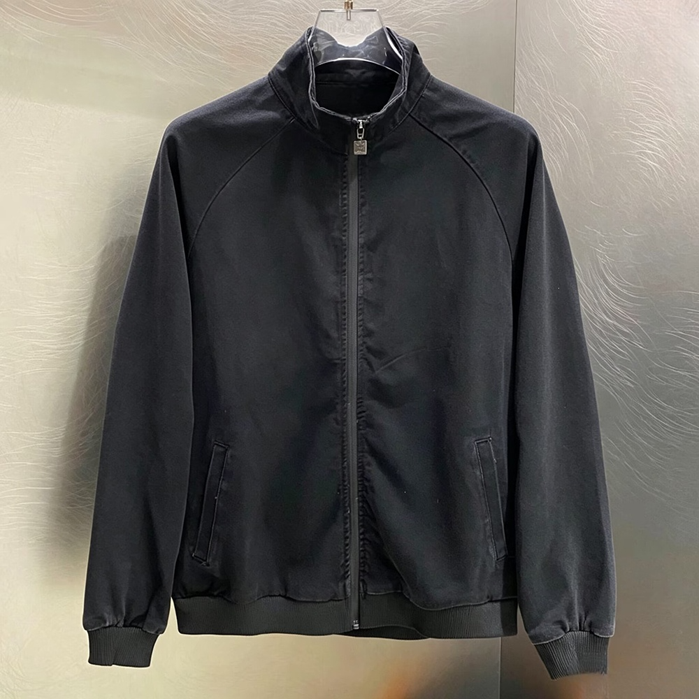 Women's new casual collar zipper design denim jacket