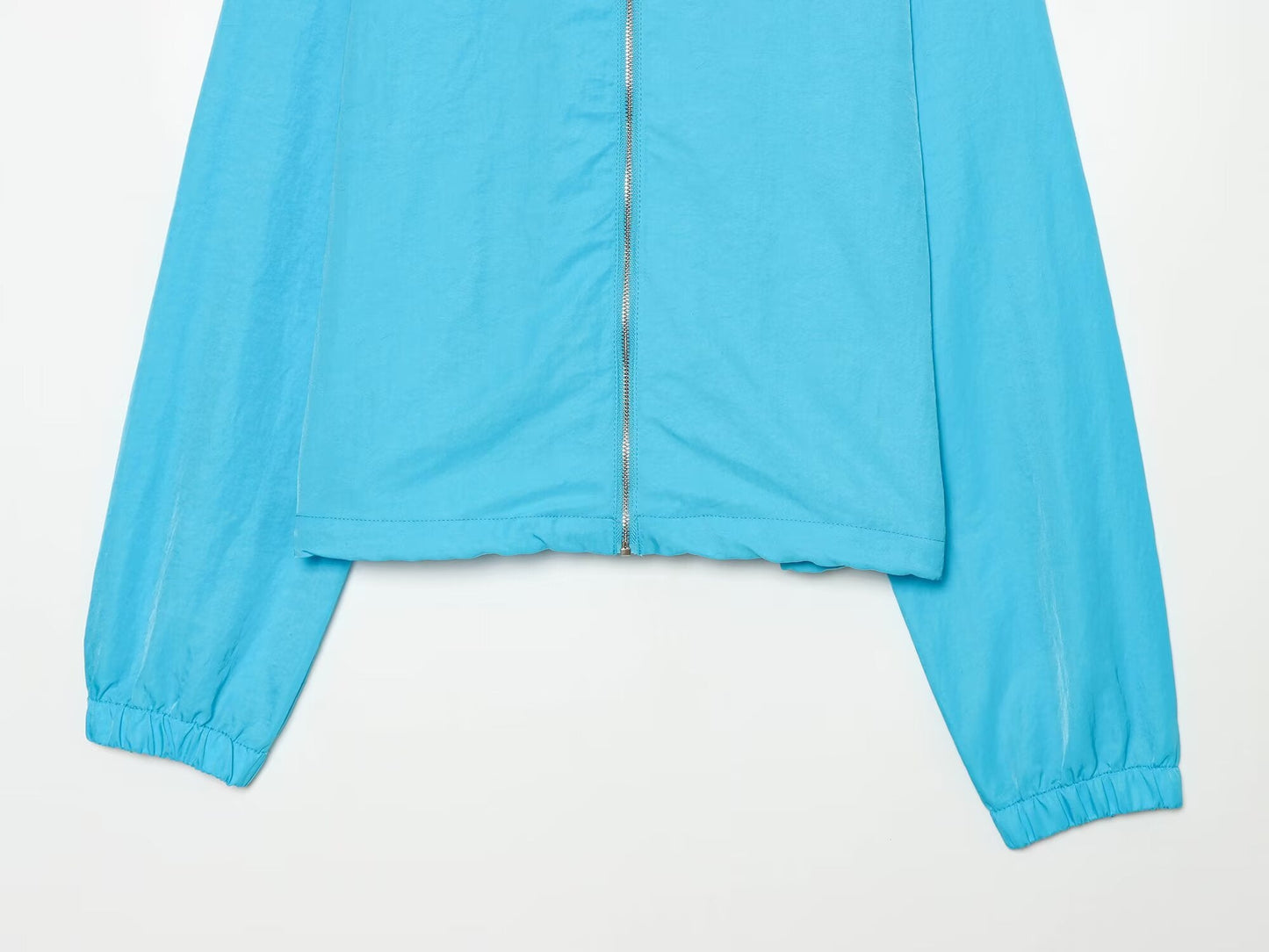 Women's technology fabric stand collar zipper Coat
