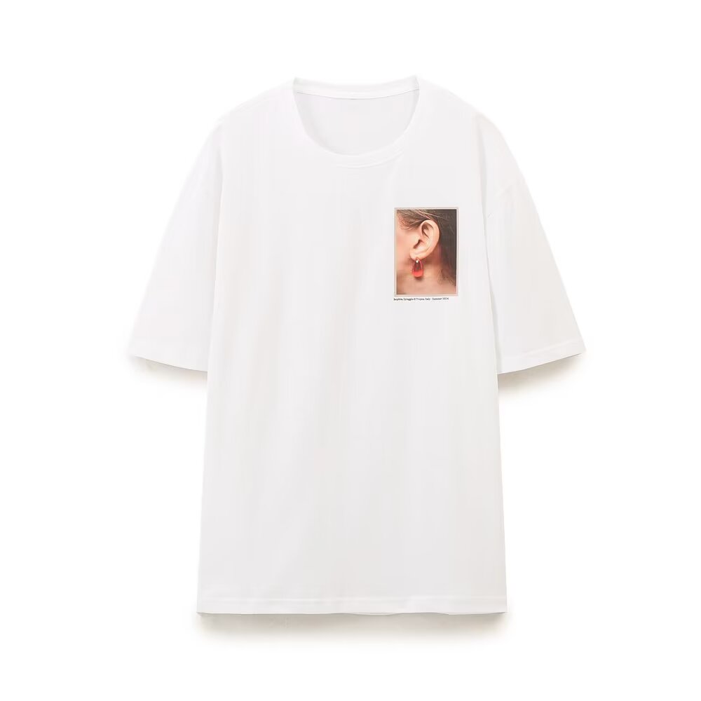 2026 multi-color printed letter T-shirt women short sleeved O-neck loose T-shirt