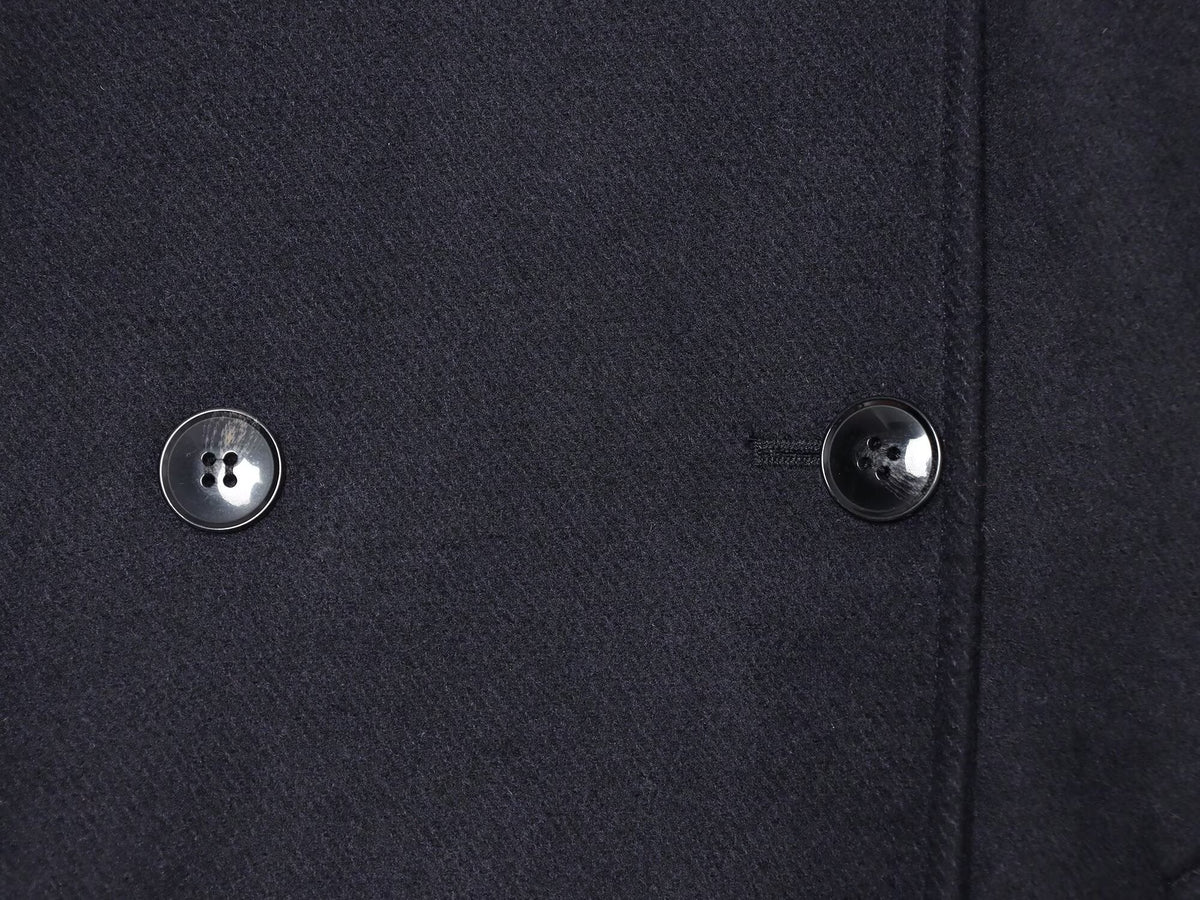 Women's thick double breasted chimney collar Coat
