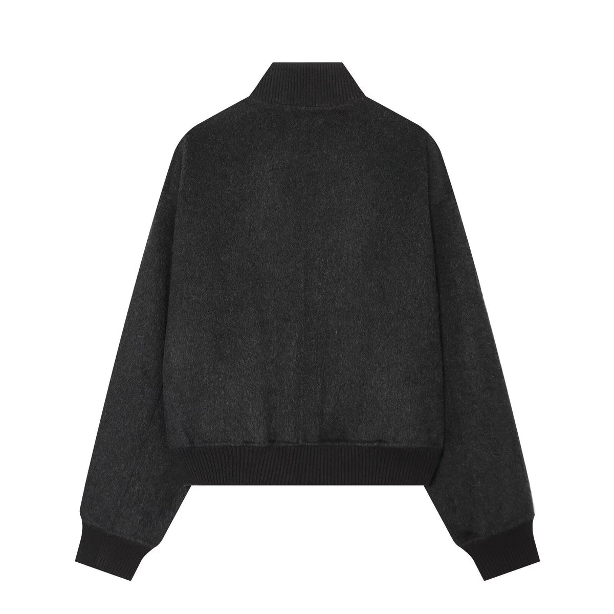 Women's comfortable wool blend pilot jacket Coat