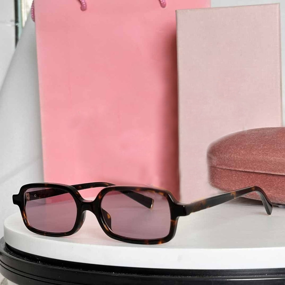 Women's new square frame sunglasses sunglasses