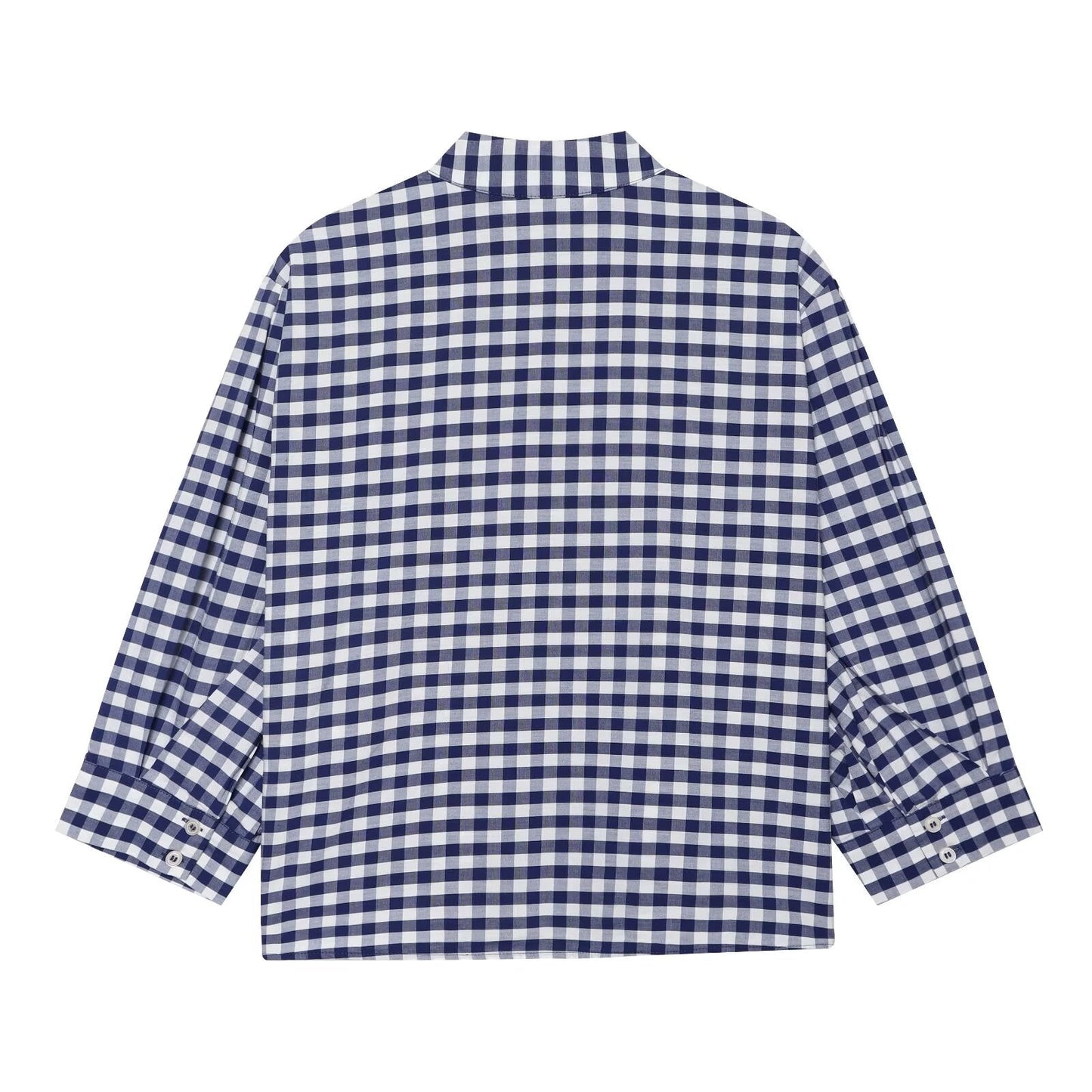 suit Women's 2 pieces plaid button up shirt+shorts