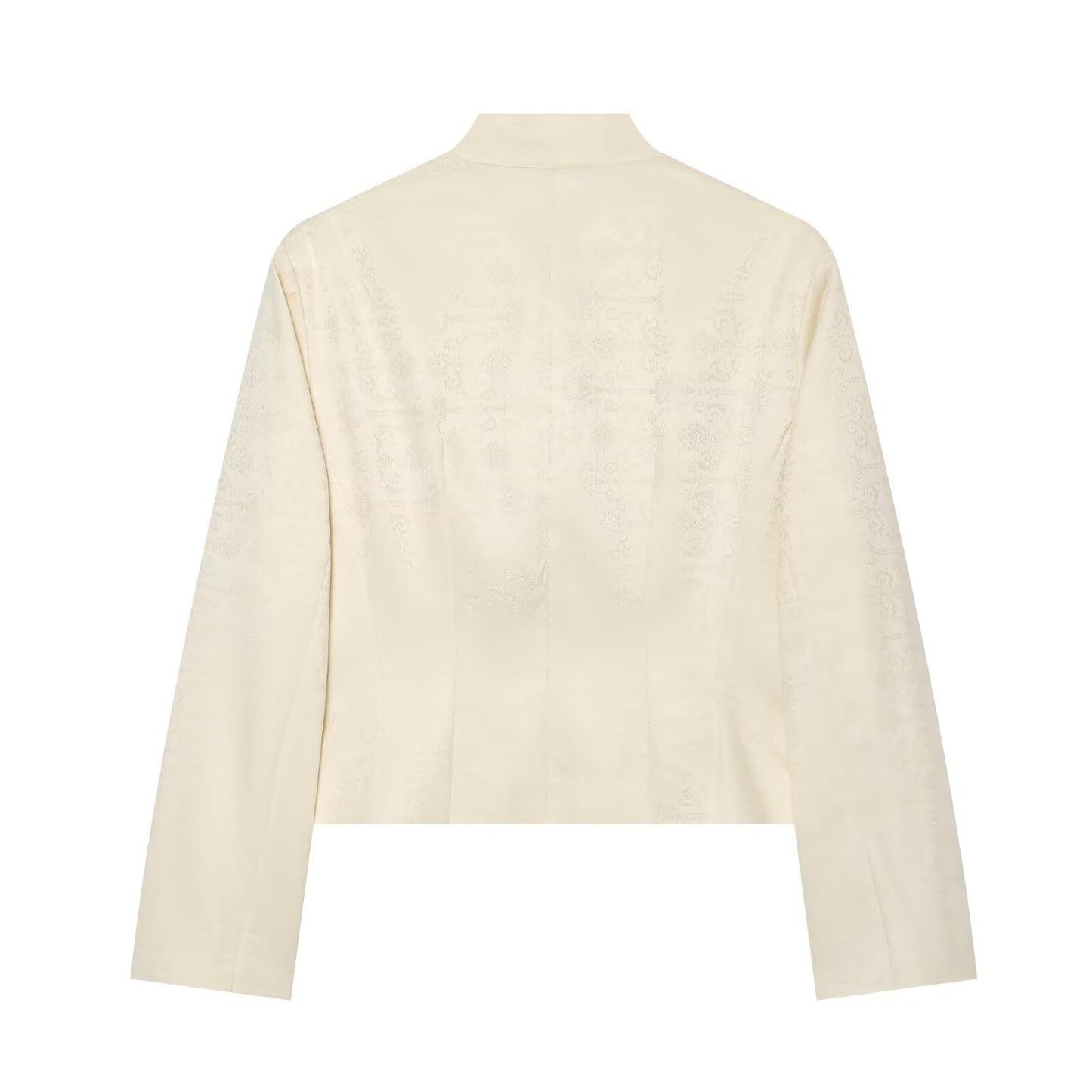 Women's button decoration slim Coat