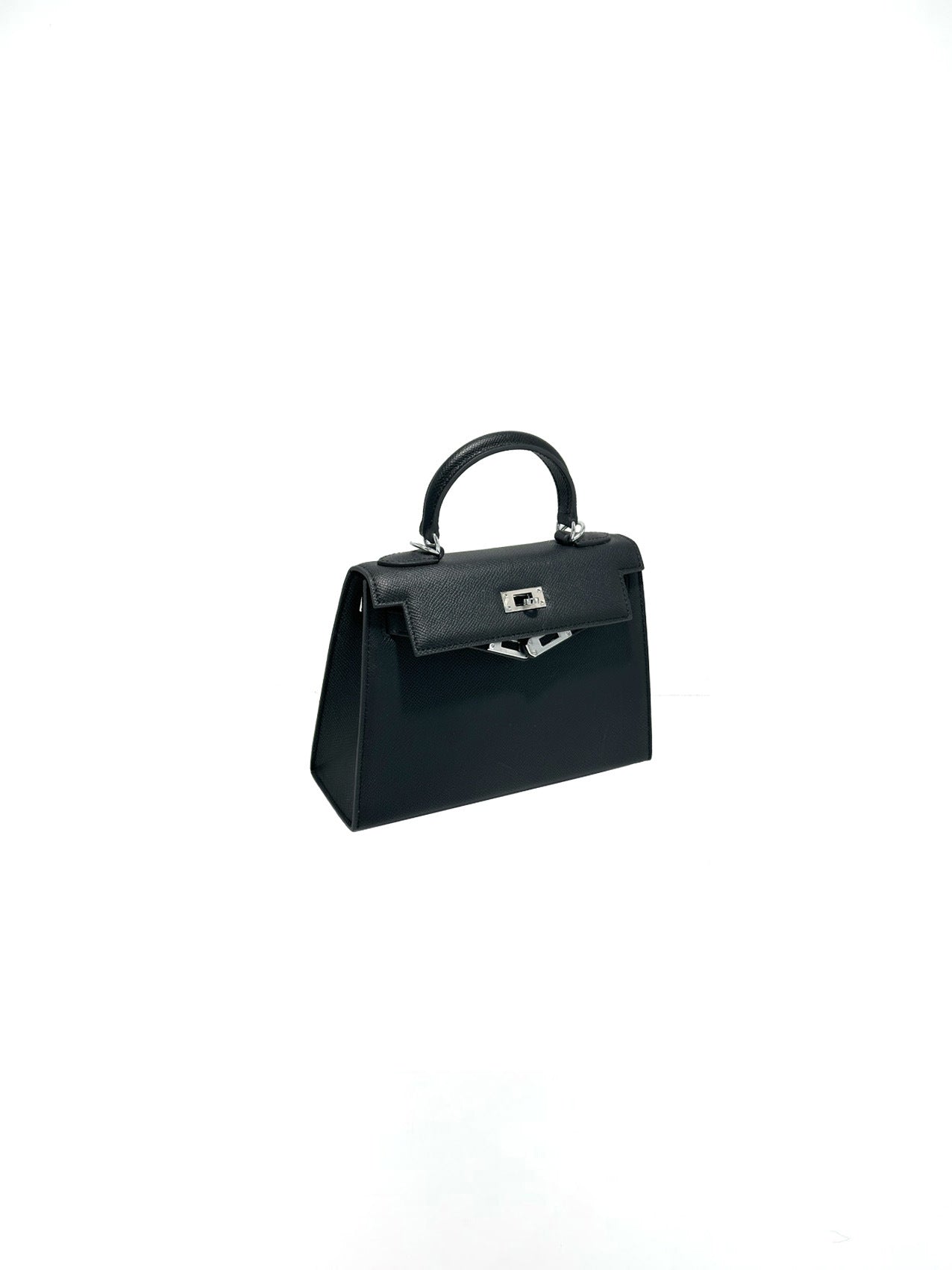 Women's New Temperament Joker Leather Palm Print Shoulder Messenger Bag Joker Portable Small Bag.
