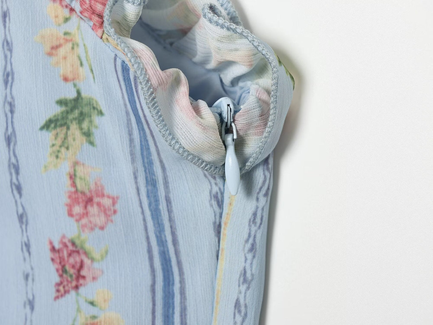 Women's floral print Halter neck mini dress
