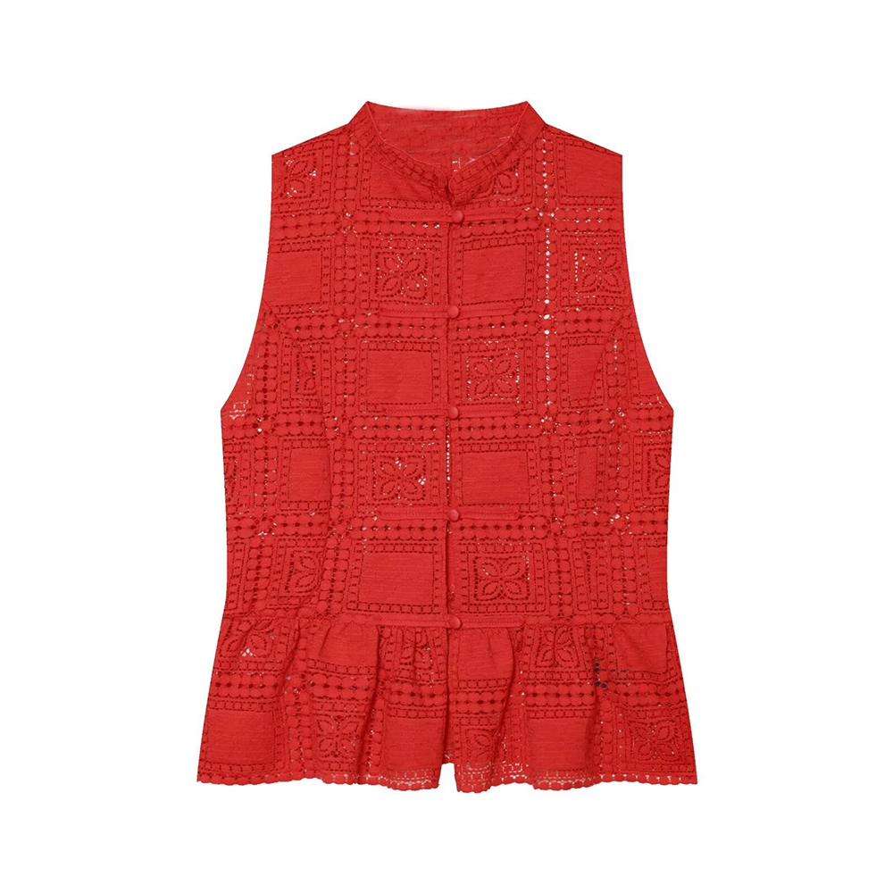 suit Women's 2 pieces rope knot buckle lace top+shorts
