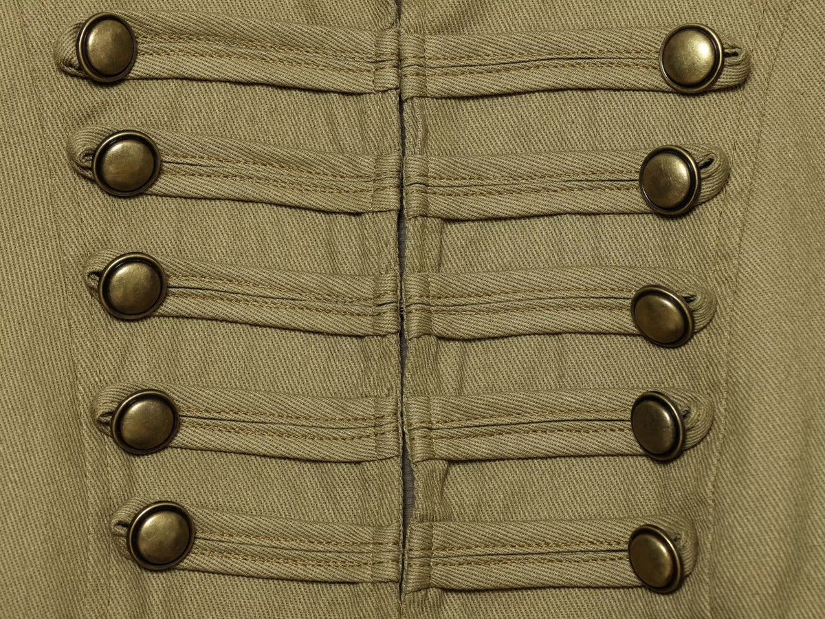 suit Women's 2 pieces button decoration short cotton vest+shorts