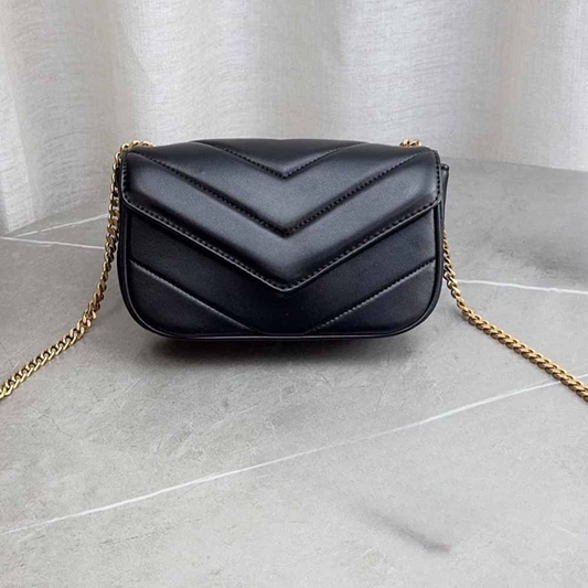 Women's new metal chain shoulder crossbody bag