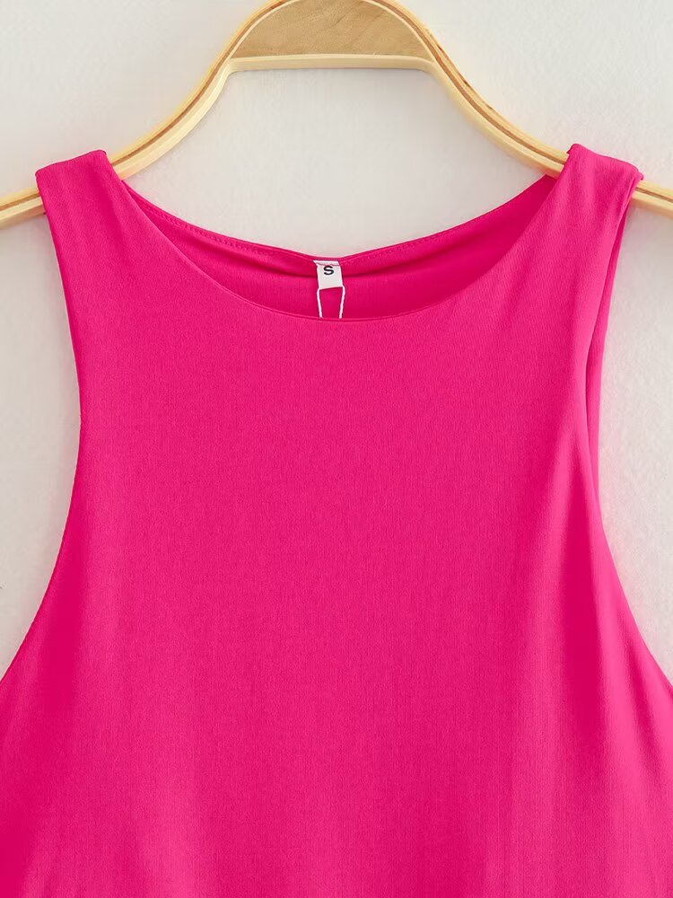 Women's tight halter neck bodysuit