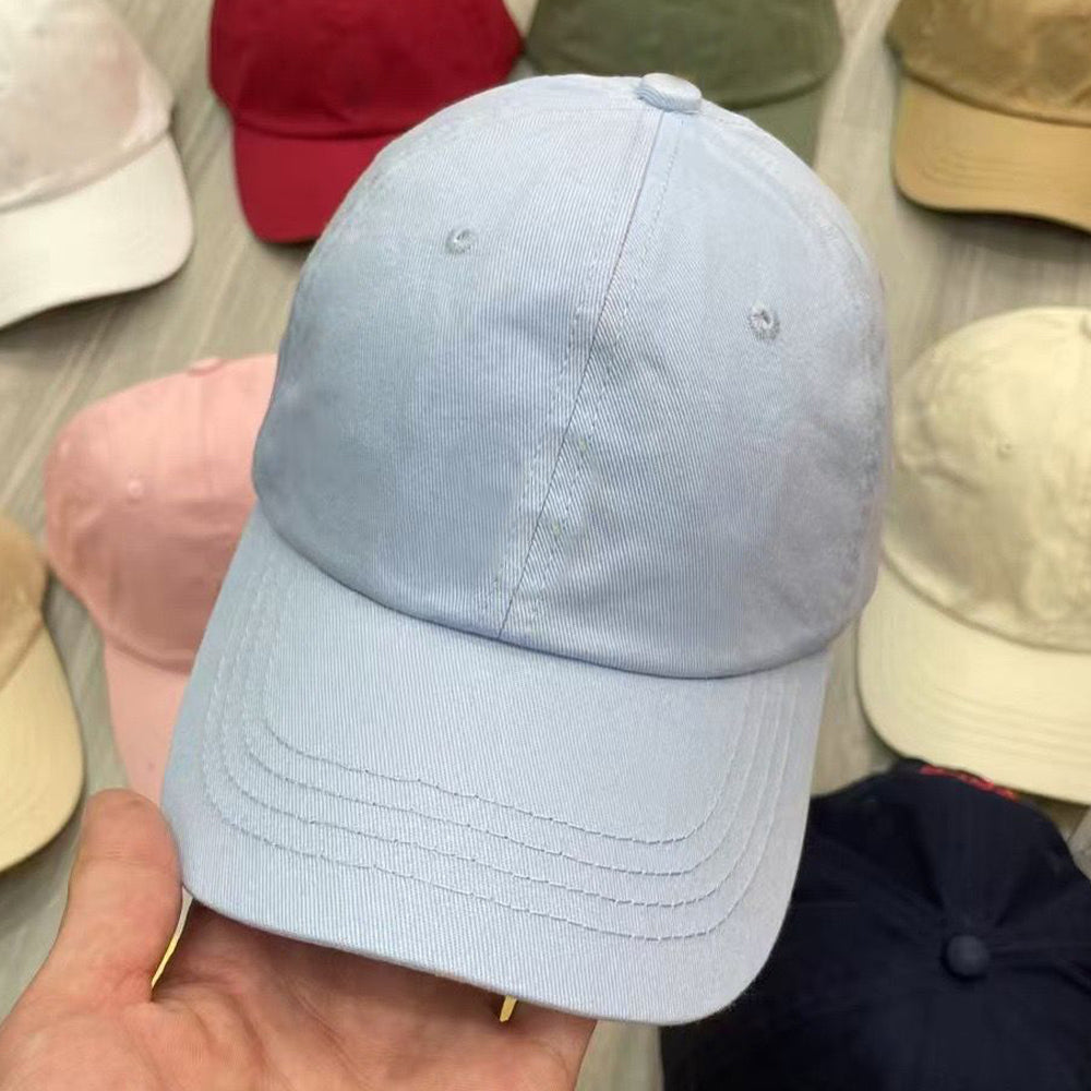 Men's and women's casual Joker embroidered baseball cap visor