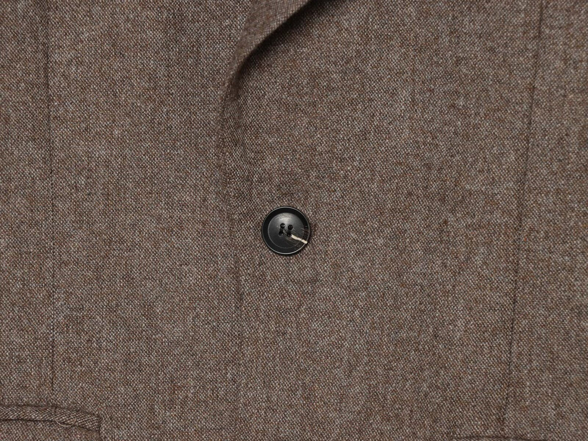 Women's flip cover decoration wool blend Blazer Coat