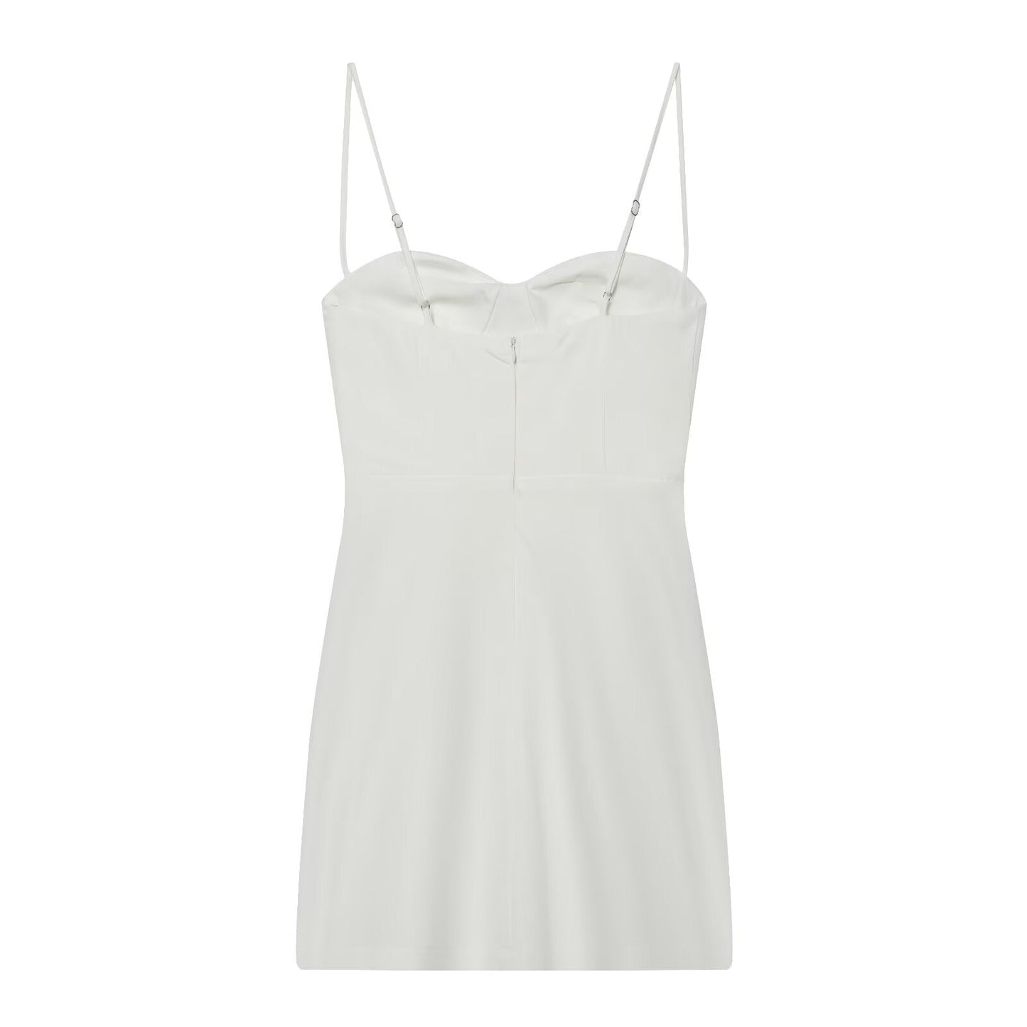 Women's slim backless suspender mini dress
