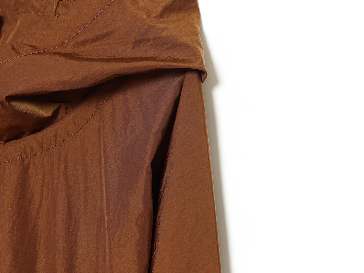 Women's casual hooded nylon Coat