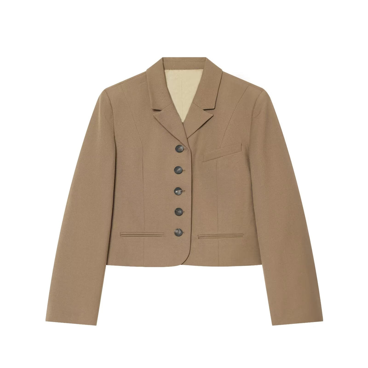 suit Women's 2 pieces slim single breasted lapel Blazer Coat +Pants