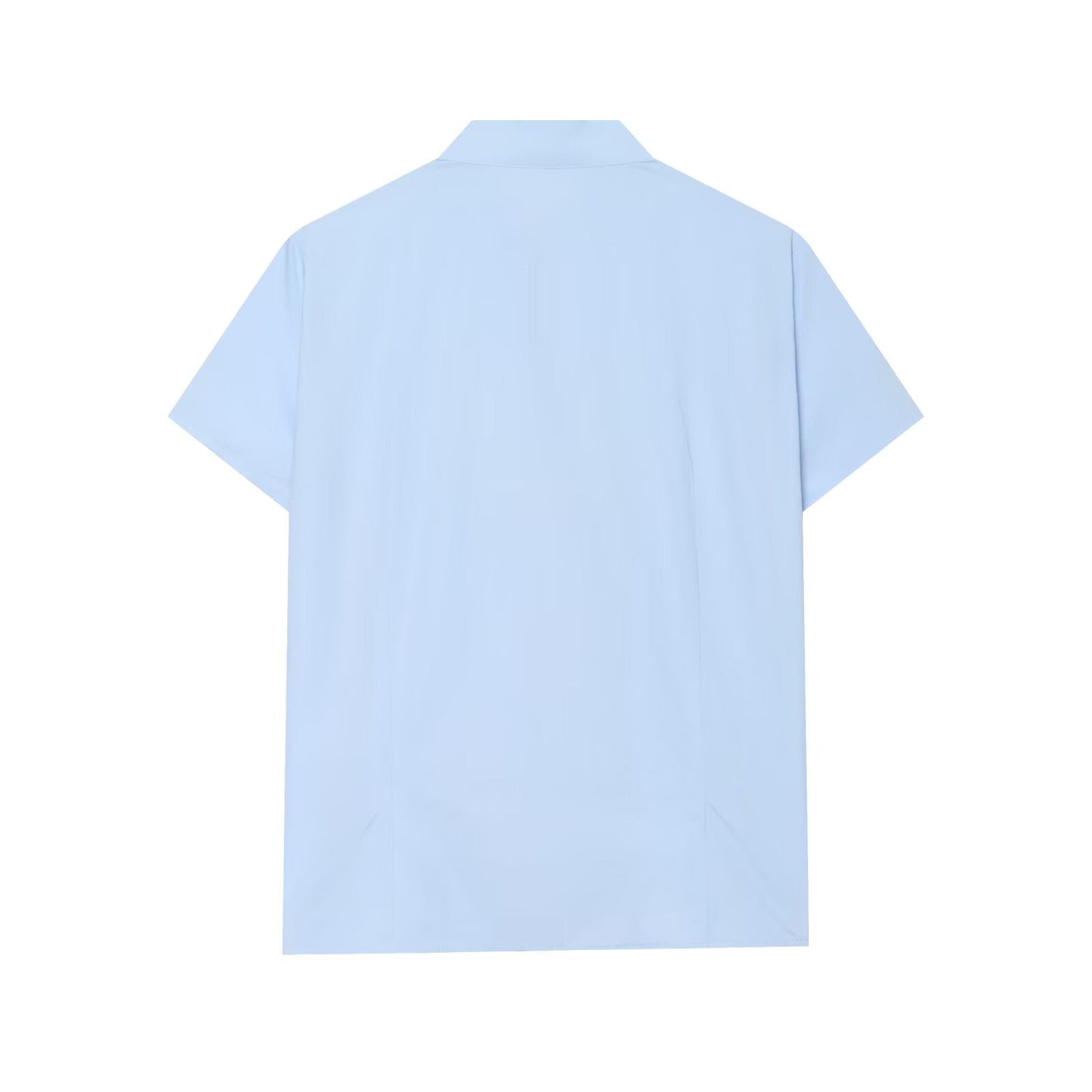 Women's rope knot decorative poplin shirt