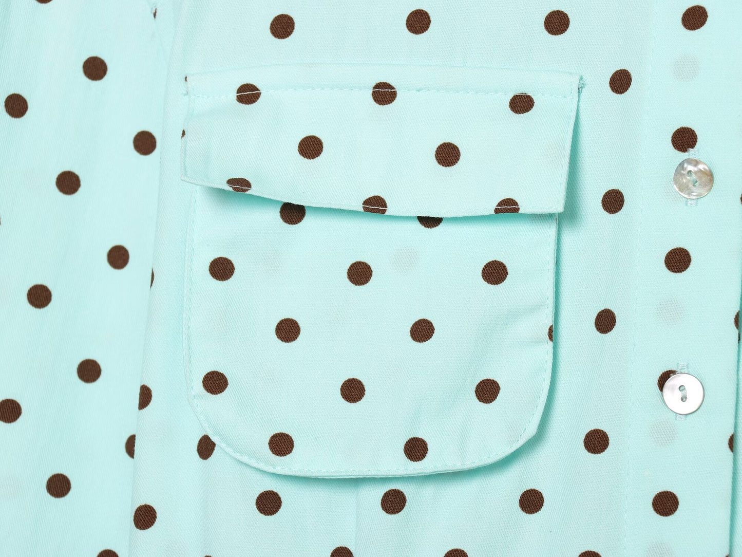 suit Women's 2 pieces polka dot pocket mini shorts+shirt style Coat