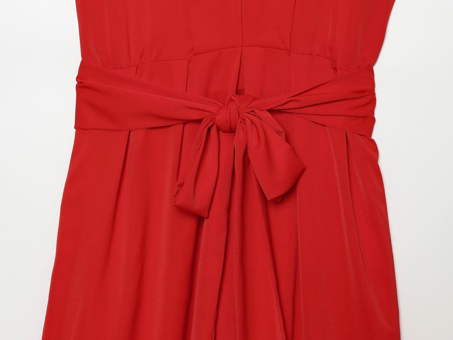 Women's with belt shirt style dress