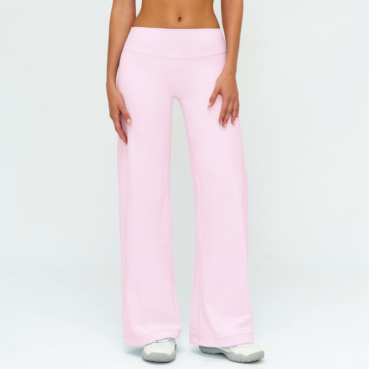 Women's new sanding slim pants loose wide-leg casual pants