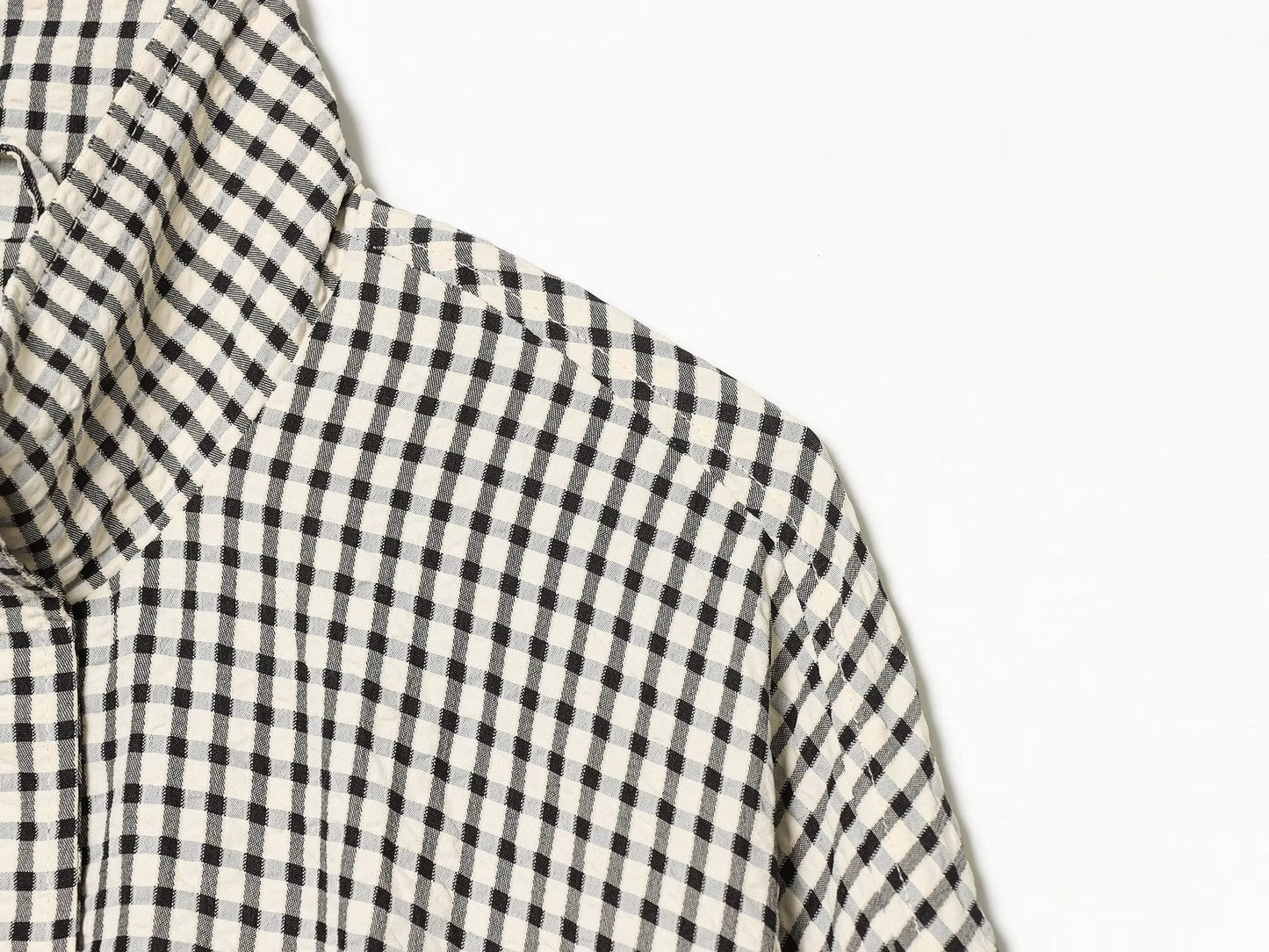 Women's casual plaid pilot jacket Coat