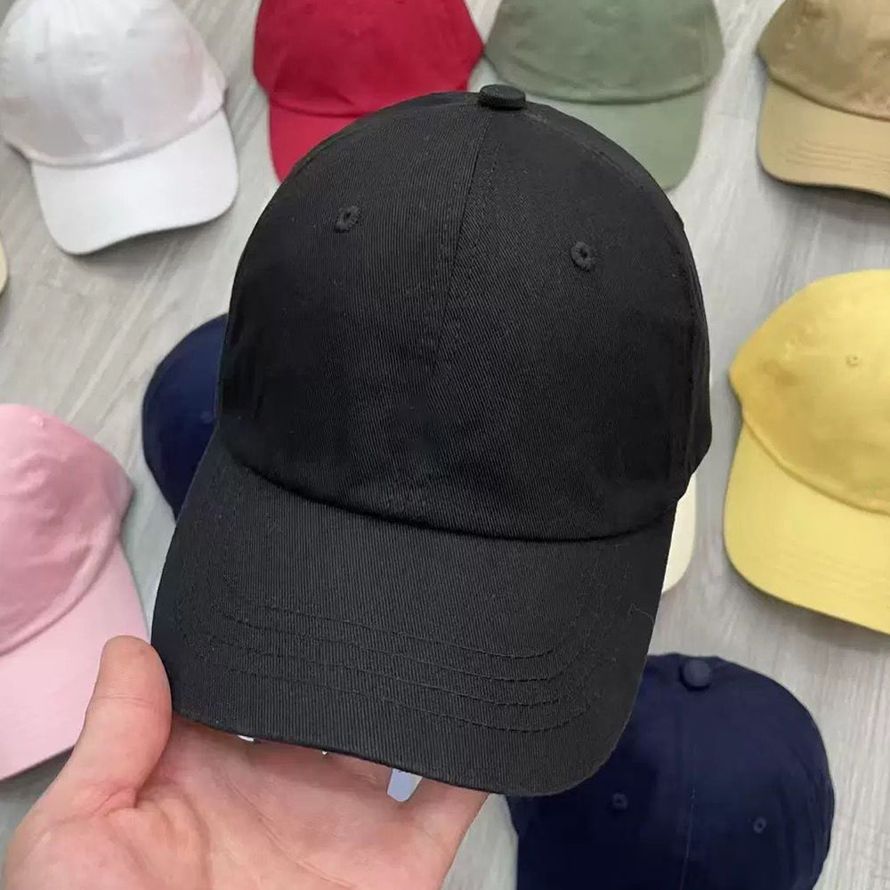 Men's and women's casual Joker embroidered baseball cap visor