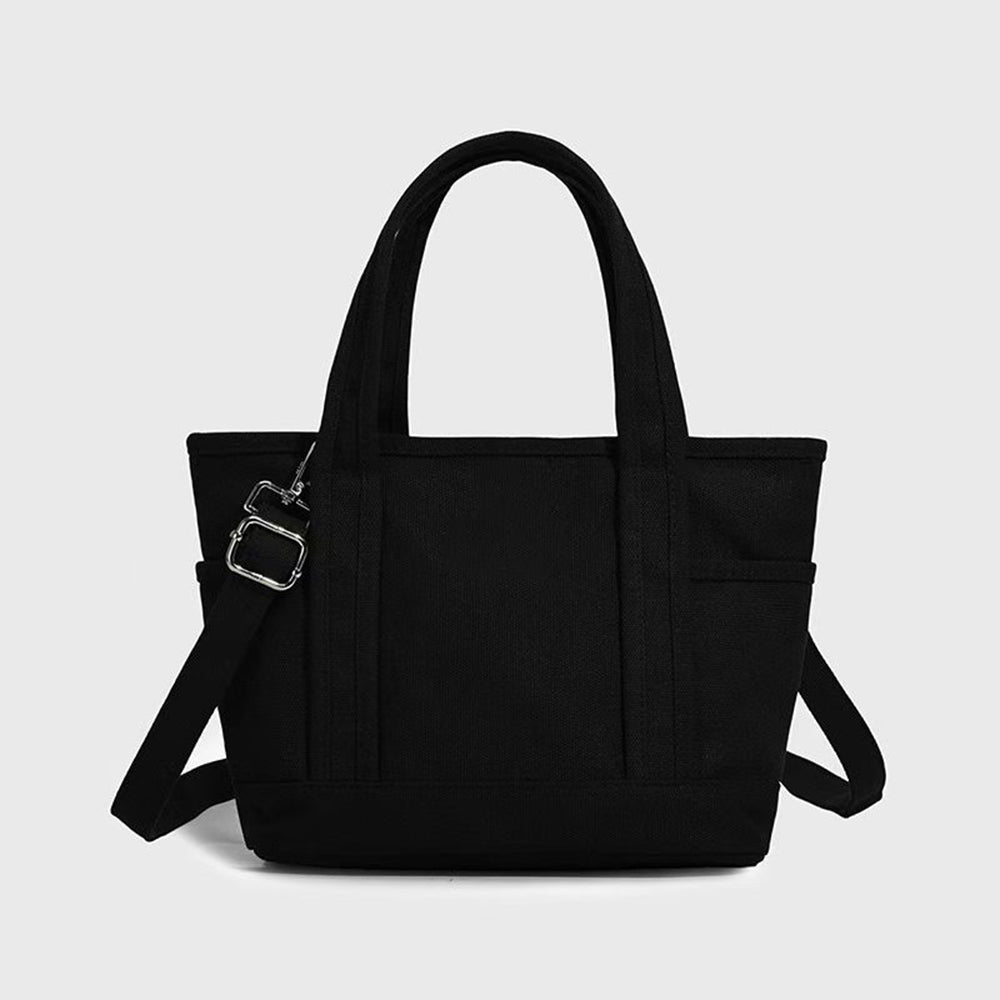 Women's new contrast detachable shoulder strap handbag