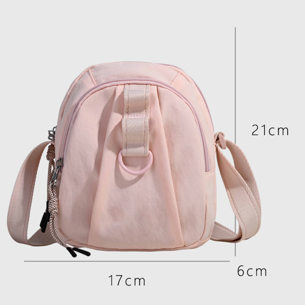 Women's new Joker multi-layer shoulder crossbody bag