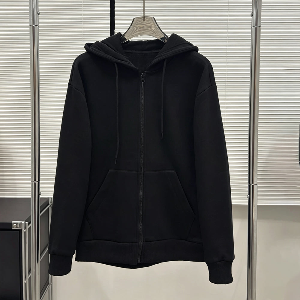Women's new casual loose fleece hooded sweater
