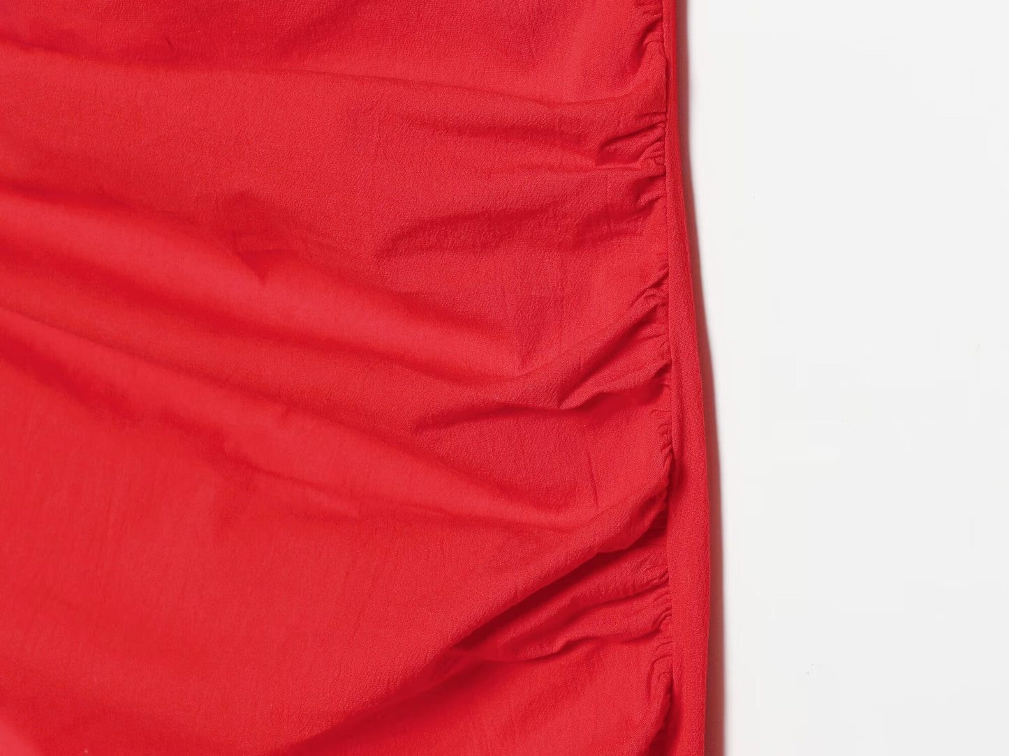Women's straight pleated halter neck dress