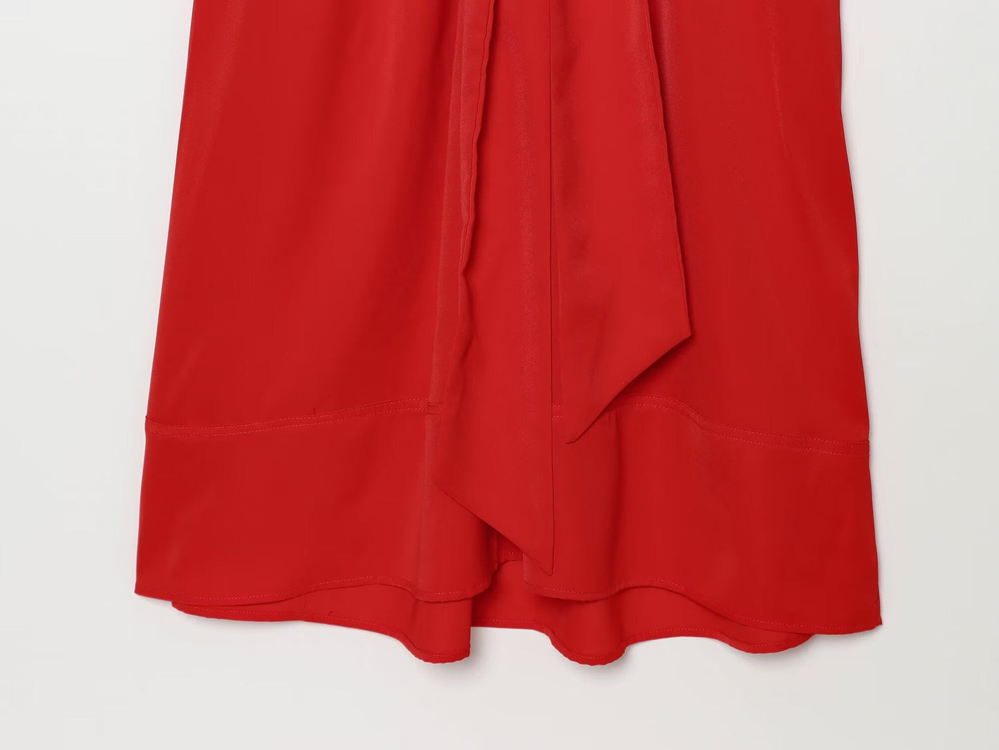 Women's with belt shirt style dress