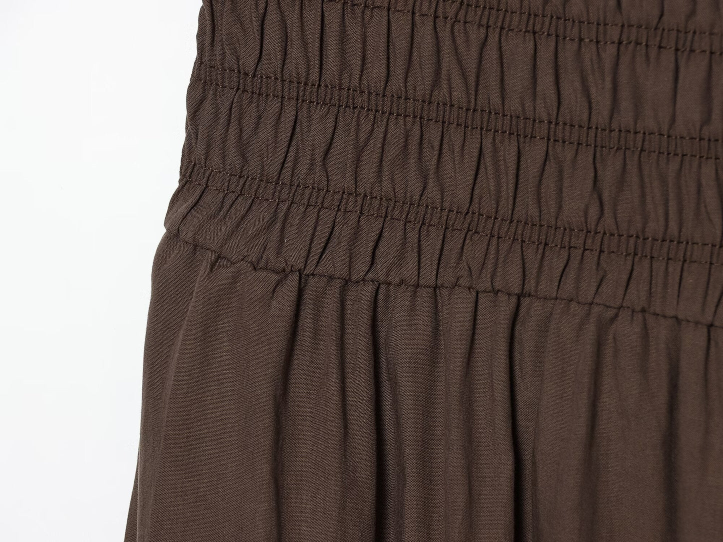 Women's straight neck off shoulder pleated jumpsuit