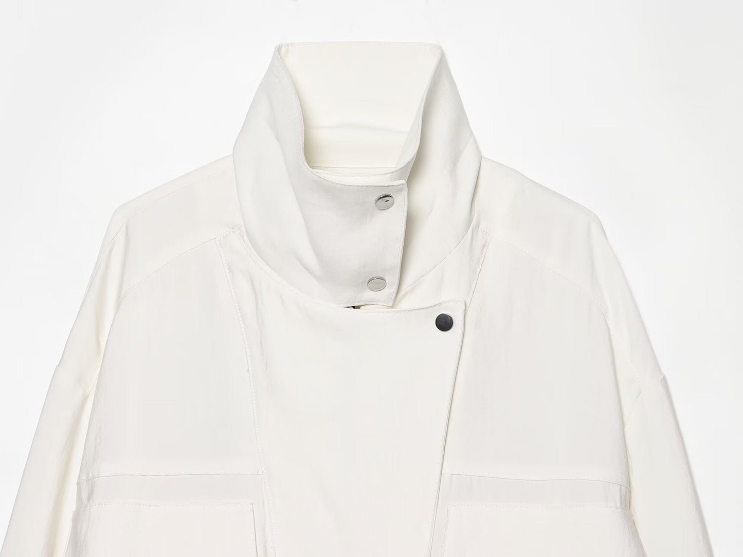 Women's Casual Stand Collar Jacket Coat