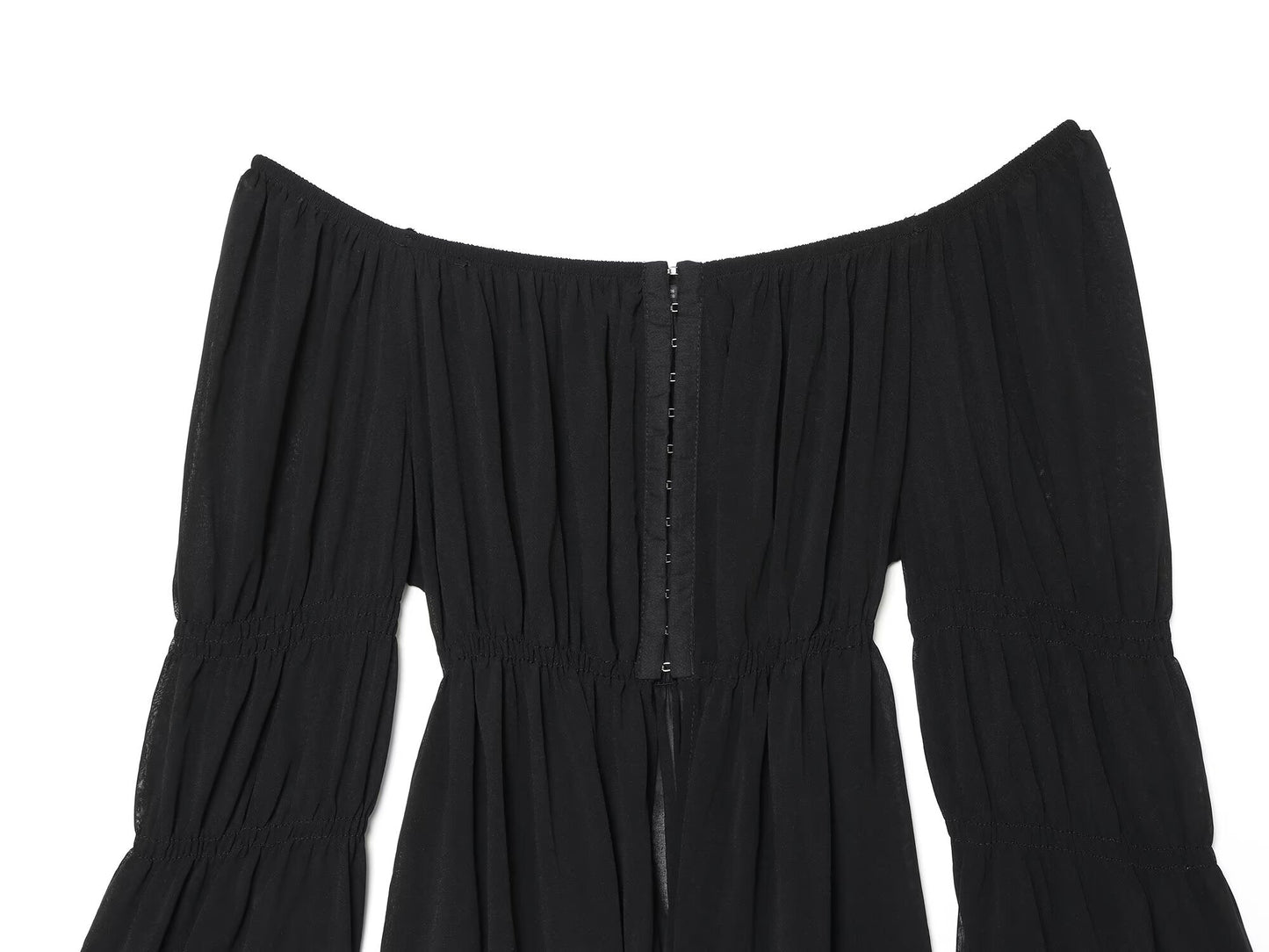 Women's lace patchwork off shoulder top