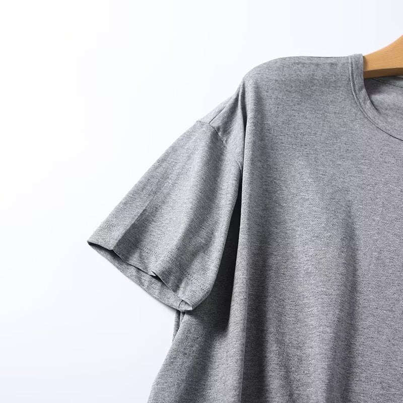 Women's casual short sleeved cotton T-shirt