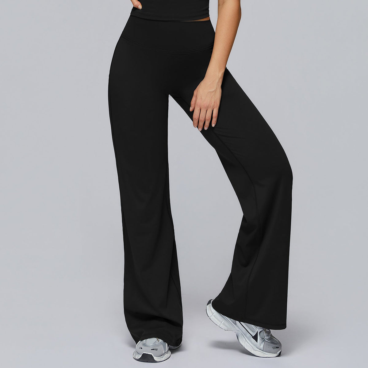 Women's new loose high-waisted wide-leg sweatpants