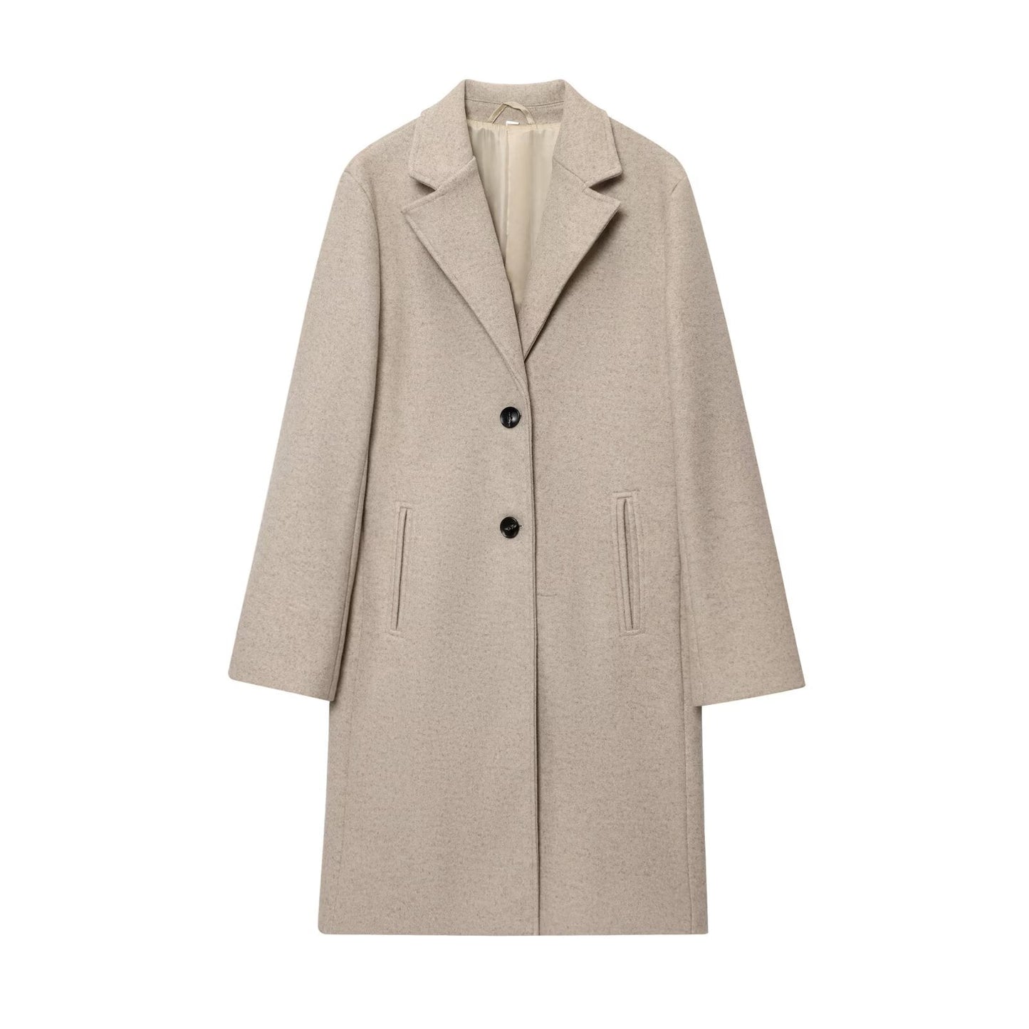 Women's loose soft textured jacket coat
