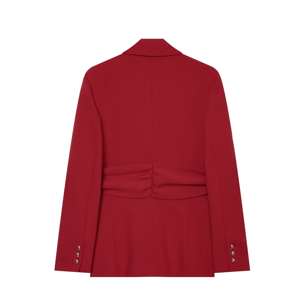 suit Women's 2 pieces buckle belt decoration slim Blazer Coat+pants