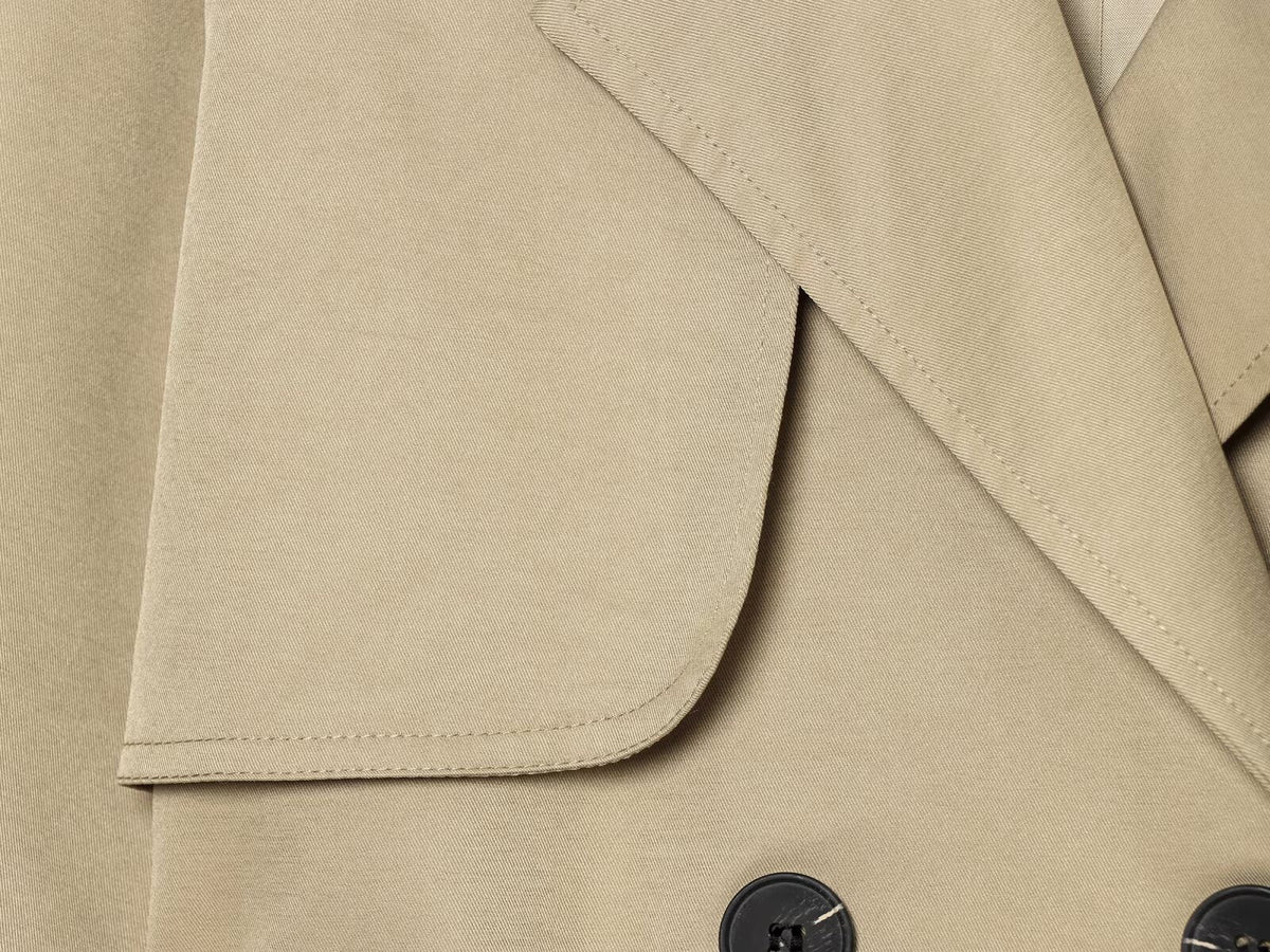 Women's with belt trench coat style jacket Coat