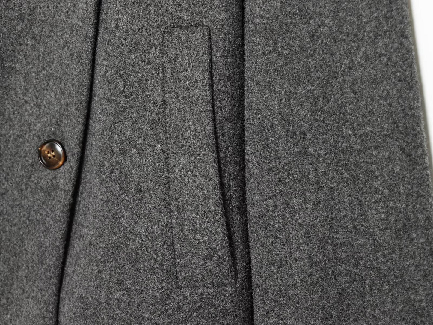 Women's new multi-color stand collar buttoned Coat
