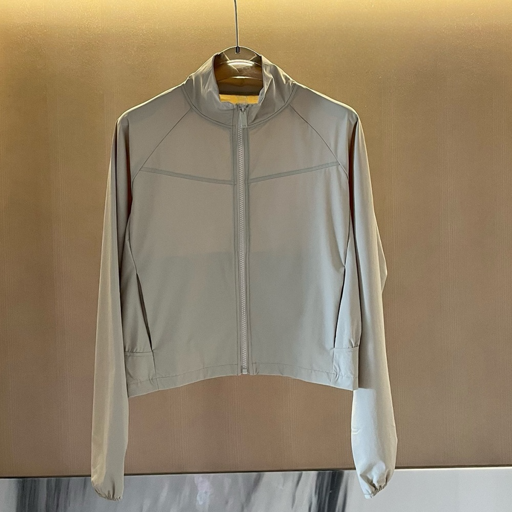 Women's new sunscreen stand-up collar quick-drying yoga fitness jacket