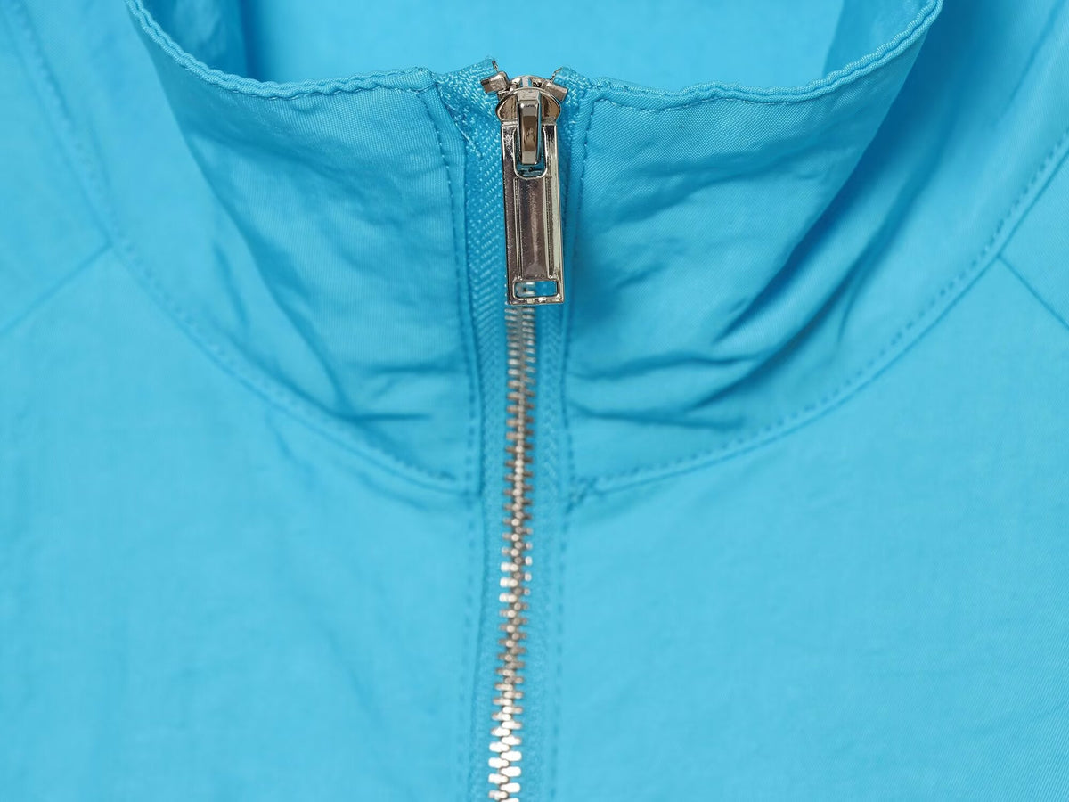 Women's technology fabric stand collar zipper Coat