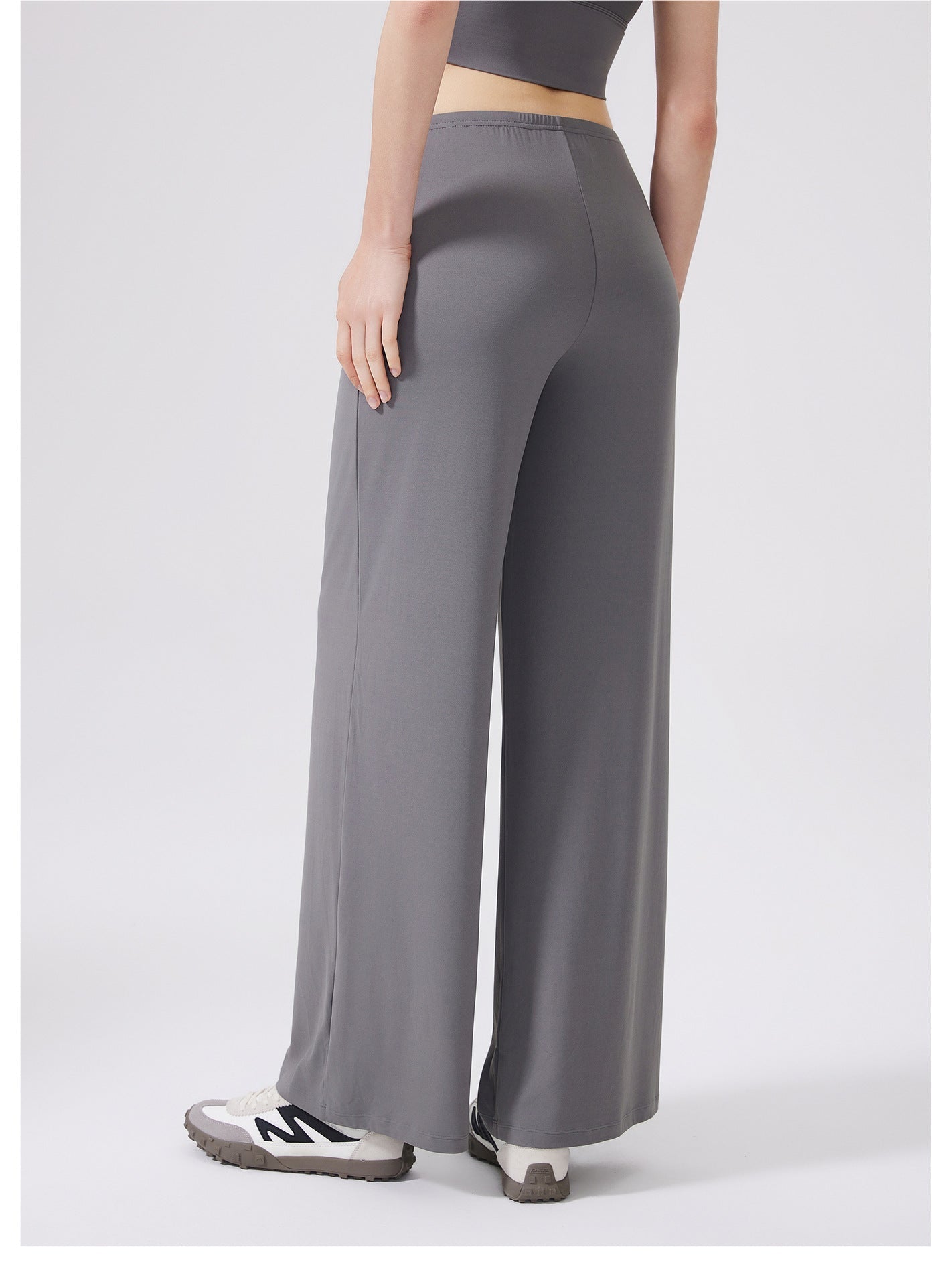 Women's new Joker cool sweatpants antibacterial loose slim sweatpants running yoga pants straight pants