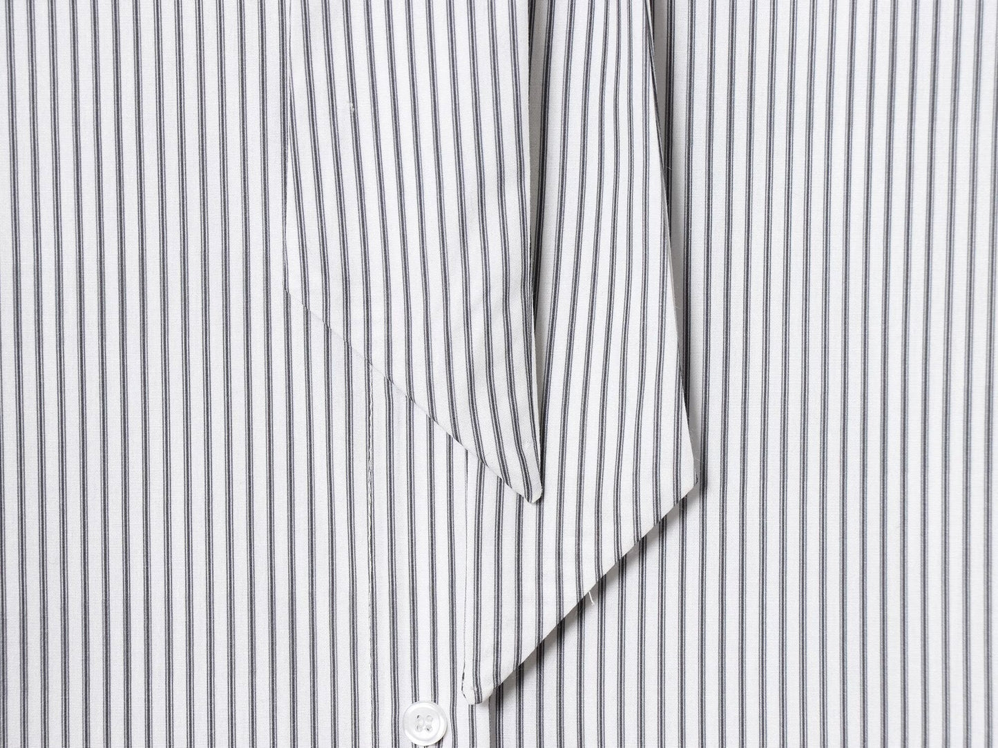 Women's New Scarf Decorative Striped Poplin Shirt