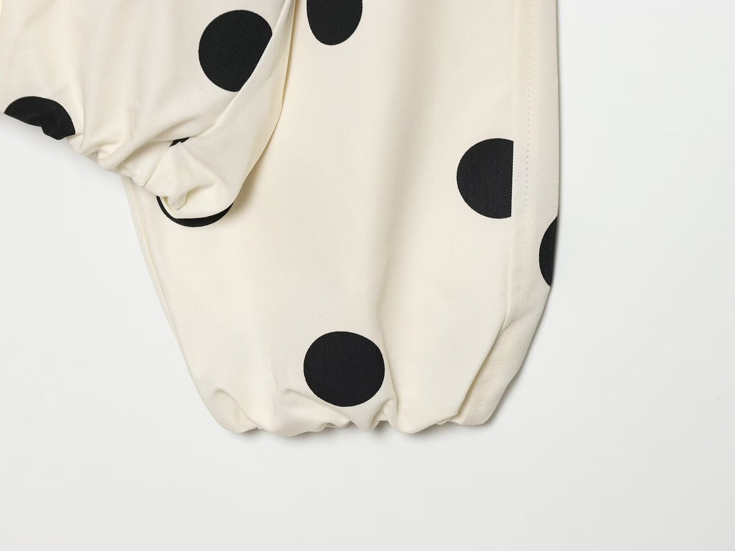 Women's polka dot pilot jacket Coat
