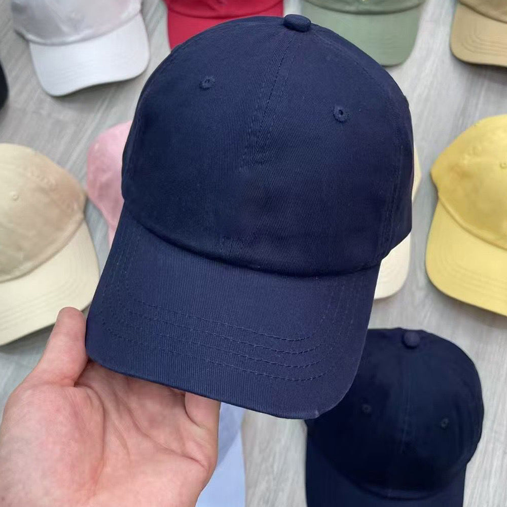 Men's and women's casual Joker embroidered baseball cap visor