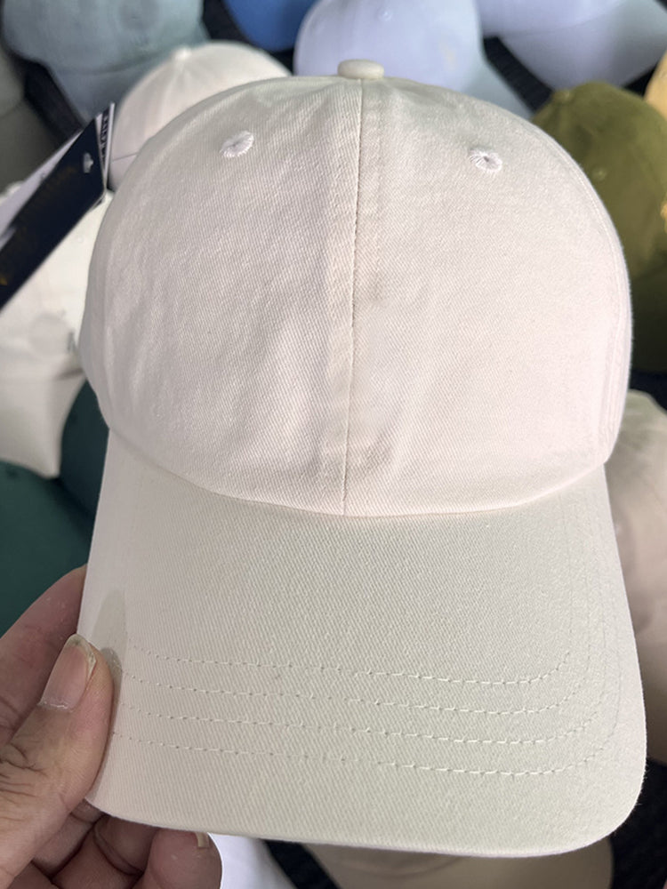 Men's and women's casual Joker embroidered baseball cap visor