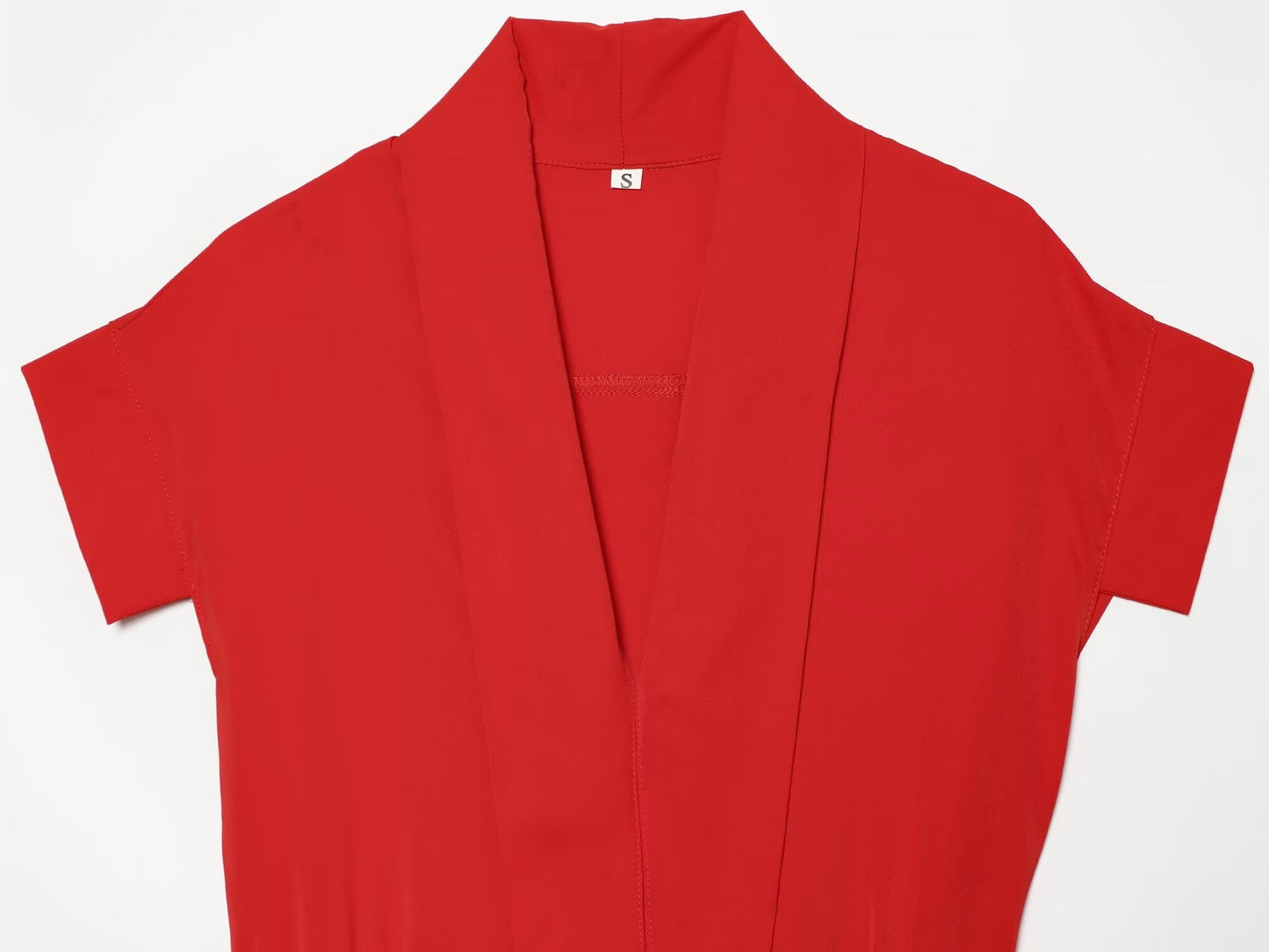 Women's with belt shirt style dress
